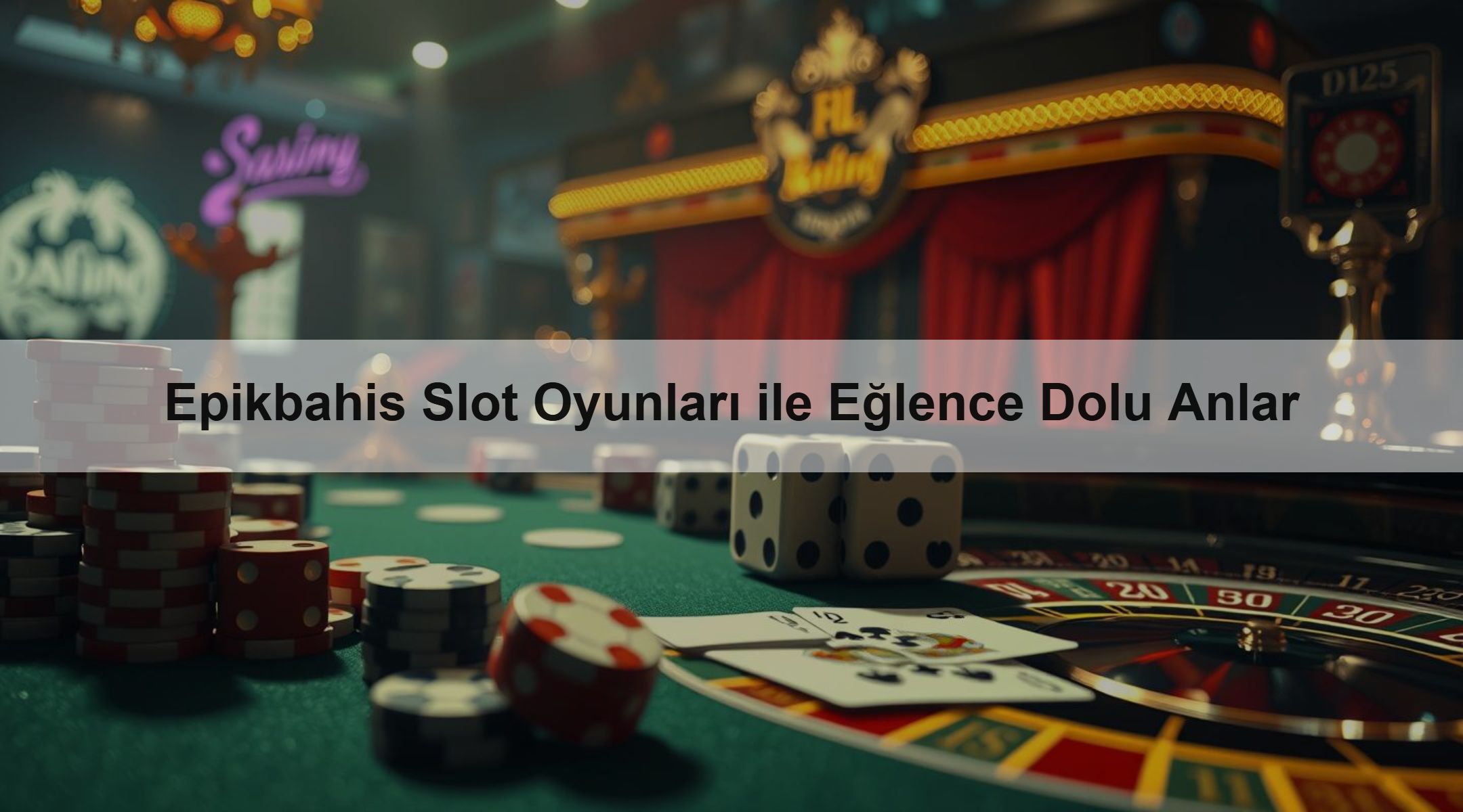 Epikbahis Slot Oyunları ile Eğlence Dolu Anlar 1 Epikbahis Slot Oyunları ile Eğlence Dolu Anlar